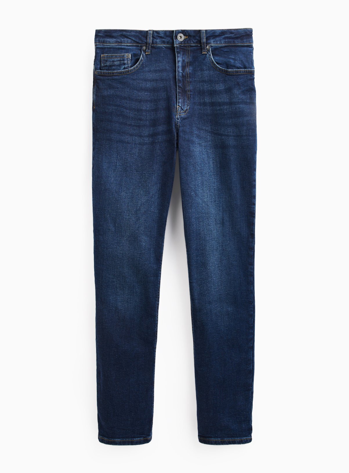 Mid Slim Dark Denim Jeans 42L - Image 3 thumbnail